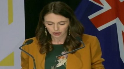 下载视频: Image of the day: PM Jacinda Ardern declares New Zealand coronavirus free