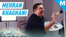 'Last Comic Standing's' Mehran Khaghani paints along with Bob Ross — The Bob Ross Challenge