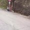 Guy Crashes Into Signpost While Doing Bicycle Stunt