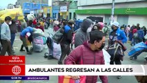 Edición Mediodía: Ambulantes vuelven a tomar calles de La Victoria y generan aglomeración (HOY)