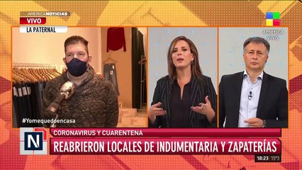 Reabrieron locales de indumentaria y zapaterías