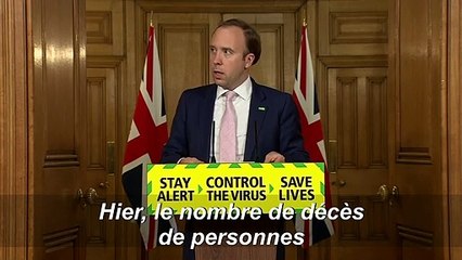 Royaume-Uni: 55 morts du coronavirus, au plus bas depuis mars