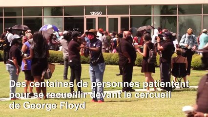 George Floyd: dernière cérémonie publique avant ses obsèques à Houston