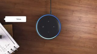 Echo Dot (3rd Gen) – New and improved smart speaker with Alexa (Black), alexa smart speaker