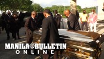 George Floyd's casket leaves church after public viewing in Houston