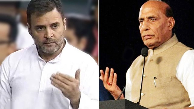 Poetic war of words between Rahul Gandhi and Rajnath Singh
