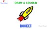 How to Draw a Rocket easily | Art Breeze # 49 | Rocket Drawing | Simple Rocket Drawing and Colouring