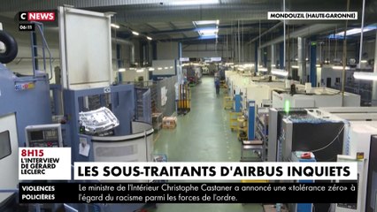 Les sous-traitants d'Airbus inquiets