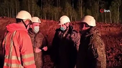 Rusya’da petrol kuyusunda çıkan yangına tanksavarlı müdahale