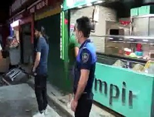 İstanbul'da gece yarısı korkutan olay!