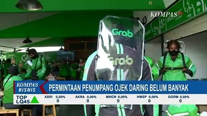 Permintaan Penumpang Ojek Daring Belum Banyak