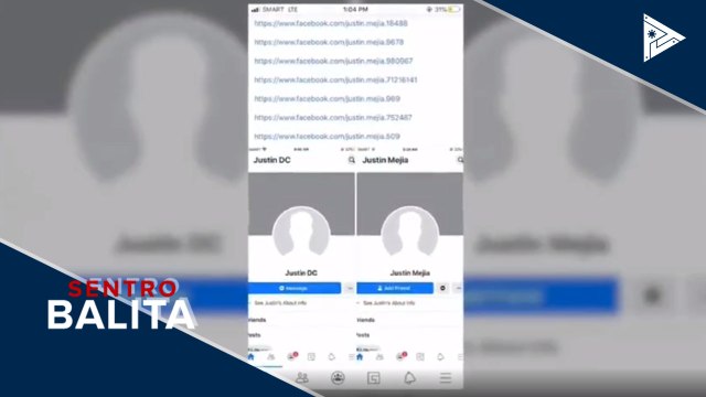 Nasa likod ng FB dummy accounts, iniimbestigahan ng NBI