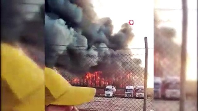 Sakarya’da geri dönüşüm tesisi alevlere teslim oldu