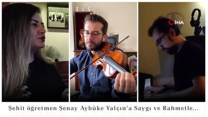 Aybüke Öğretmen şehadetinin üçüncü yılında duygusal bir kliple anıldı