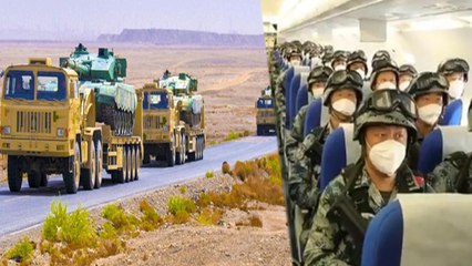 China Army Training : ரகசிய இடத்தில் படைகளைக் குவிக்கும் சீனா