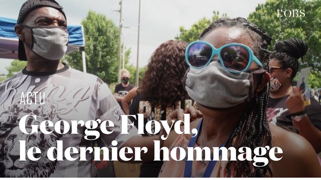A Houston aux Etats-Unis, plus de 6 000 personnes rendent hommage à George Floyd