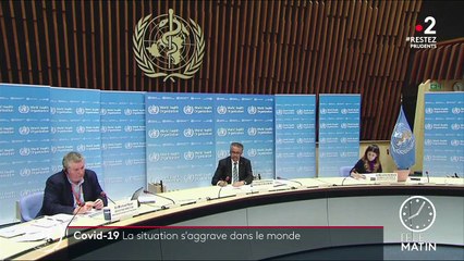 Coronavirus : l’épidémie s’aggrave dans le monde