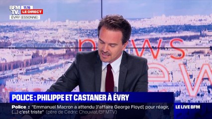 Police/Jeunes: Philippe et Castaner à Évry - 09/06