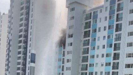 경기도 남양주 아파트에서 불...주민 긴급대피 / YTN