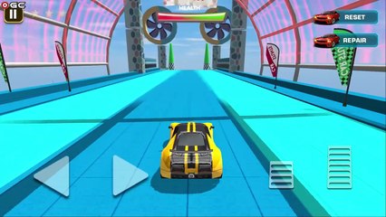 Download Video: Mega Ramp Car Racing   Impossible Tracks 3D - Extreme Car Driving Stunts - Android GamePlay