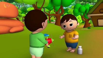 Cow & Goat's Friendship Story - गाय और बकरी की दोस्ती हिन्दी कहानी - 3D Animated Kids Moral Stories