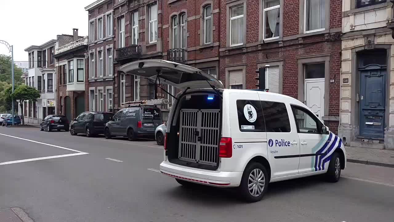 Fuite de gaz à la gare de Verviers Central