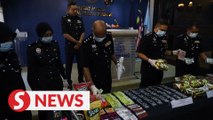 Penang cops bust two drug rings, seize drugs worth over RM1.2mil