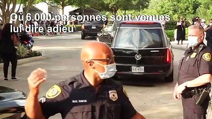 Derniers hommages à George Floyd à Houston