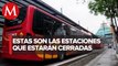 Por obras en L1 del Metrobús, cerrarán 5 estaciones desde el 15 de junio