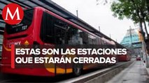Por obras en L1 del Metrobús, cerrarán 5 estaciones desde el 15 de junio