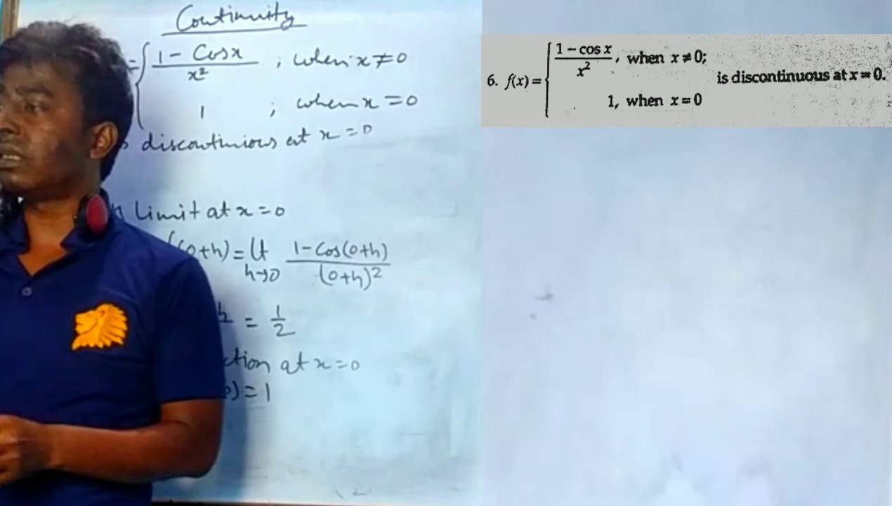 Continuity I Continuity And Discontinuity I IIT-JEE MAINS I CLASS-12 I AIEEE I NETI MathTech.O I Lecture -3