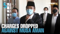 EVENING 5: Musa Aman walks as charges dropped