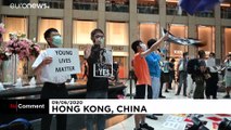 Protesters in Hong Kong mark one year since anti-extradition bill demonstration