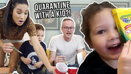 How To Survive Quarantine with a Toddler! (kinda...)