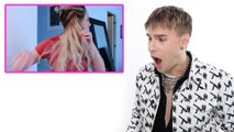 Brad Mondo Reacts to Us Following His Hair Tutorial!