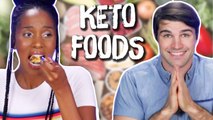 Trying Keto Foods for The First Time!