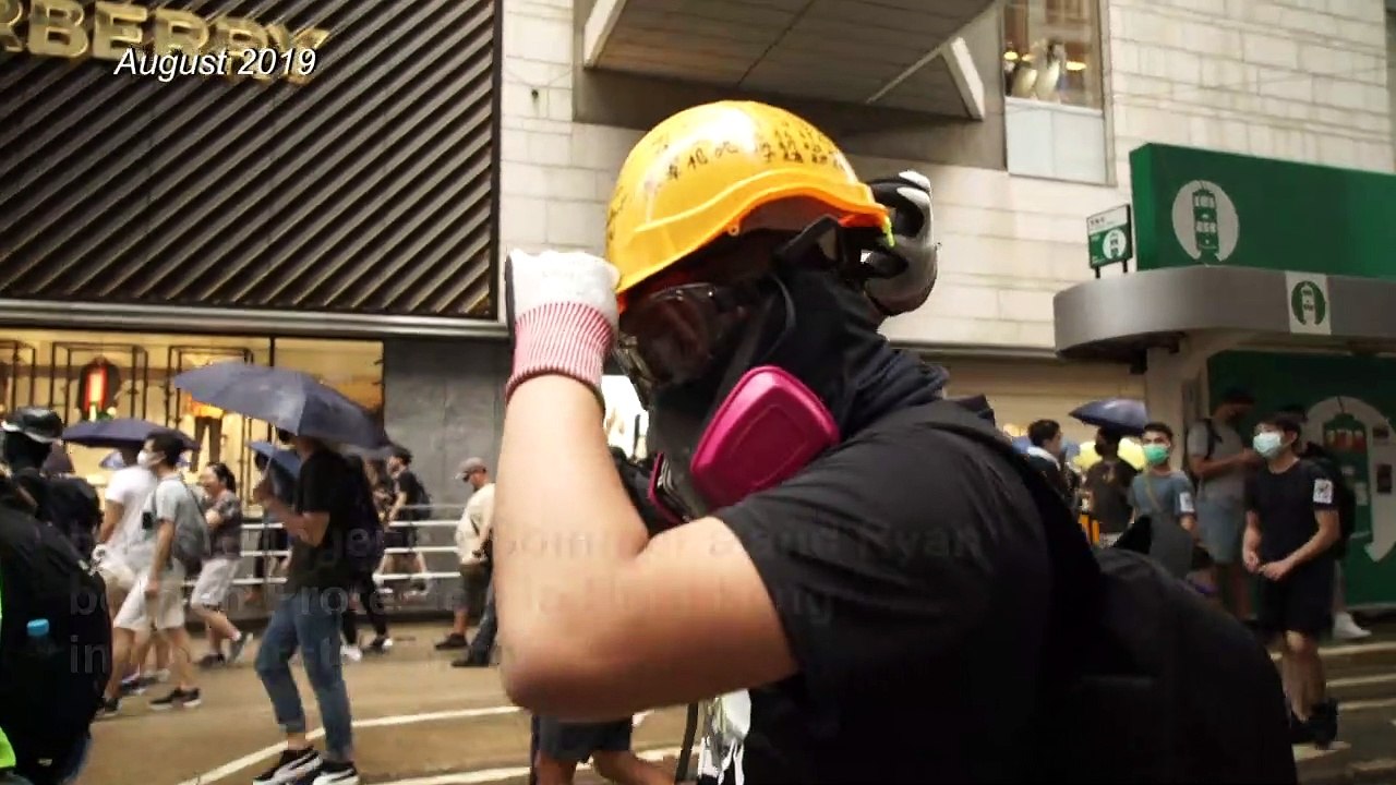 Ein Jahr Proteste in Hongkong: Der niedergeschlagene Demonstrant