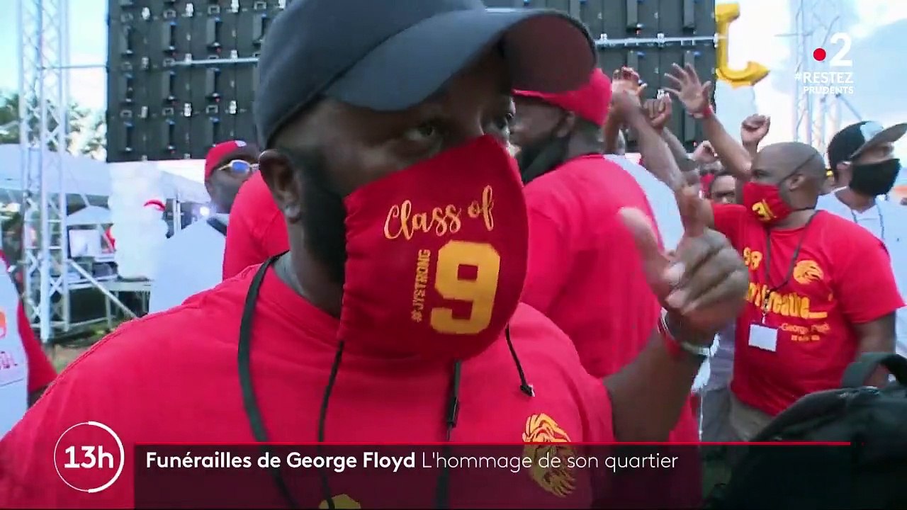 États-Unis : le dernier hommage des amis de George Floyd avant les obsèques