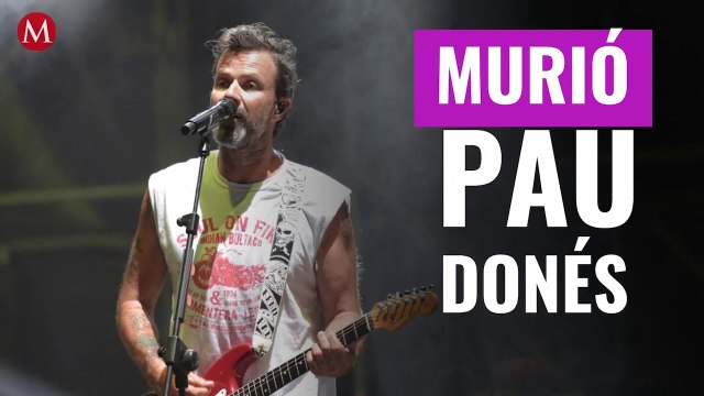 Murió de cáncer Pau Donés, líder de Jarabe de Palo
