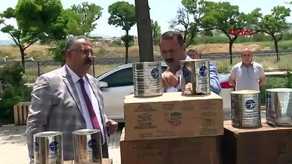 Hasarlı okulda Amerikan margarini bulundu | Video