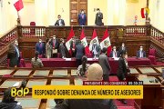 Manuel Merino respondió sobre denuncia de número de asesores en el Congreso