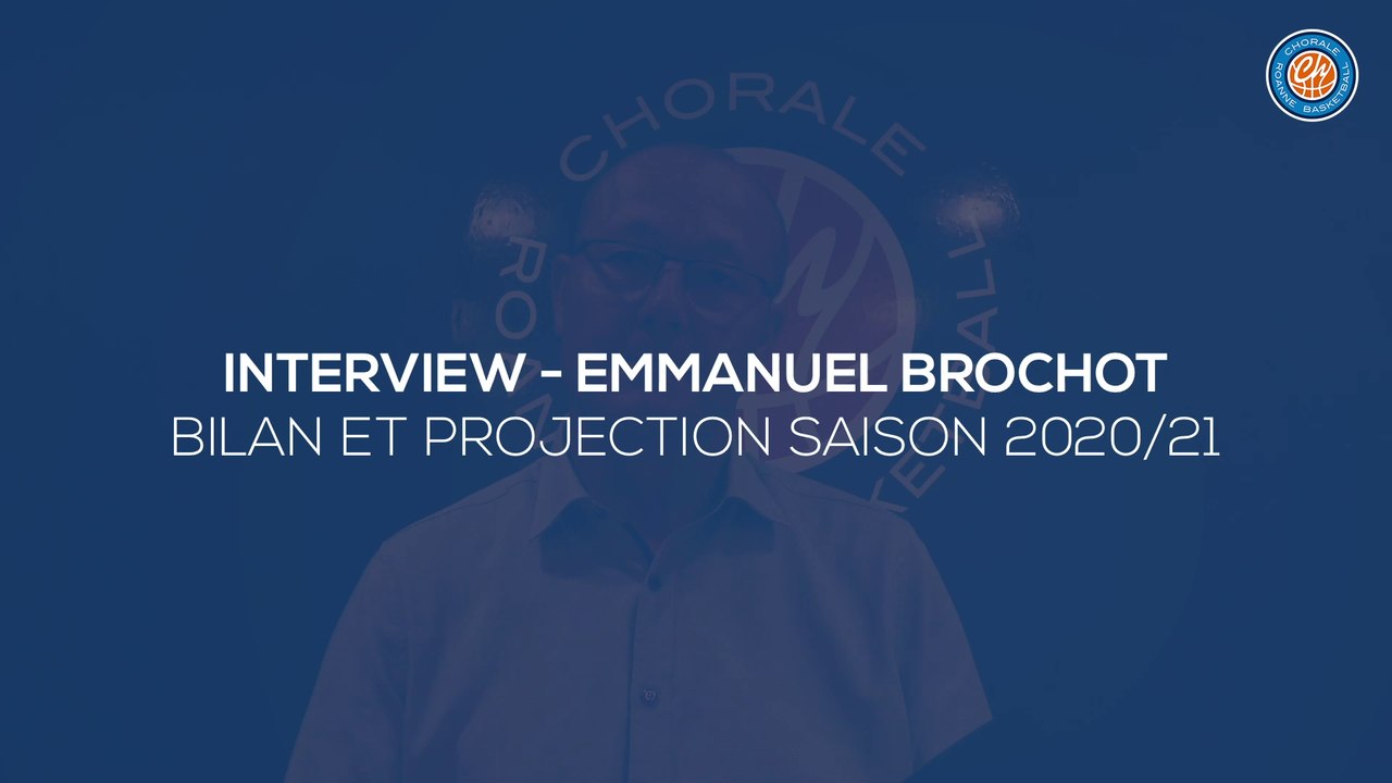 2020/21 Interview - Emmanuel Brochot