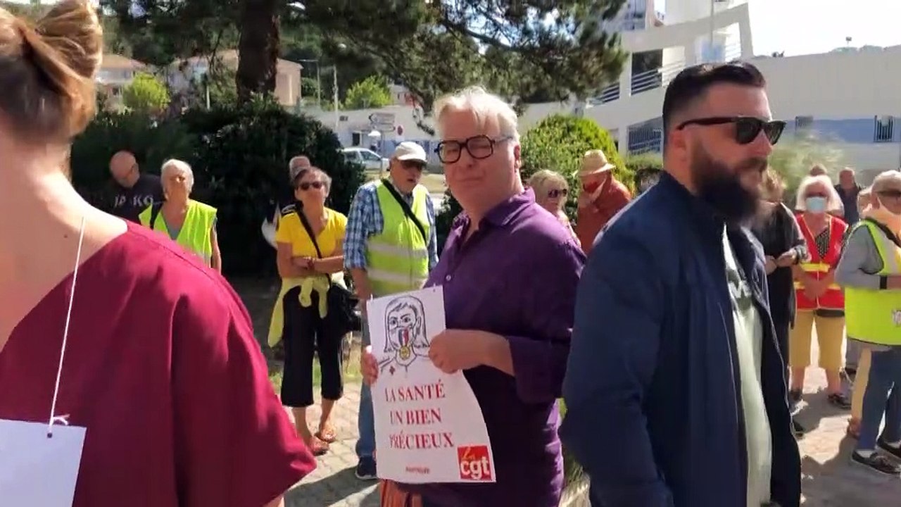 Extrait du discours devant l'hôpital des Rayettes