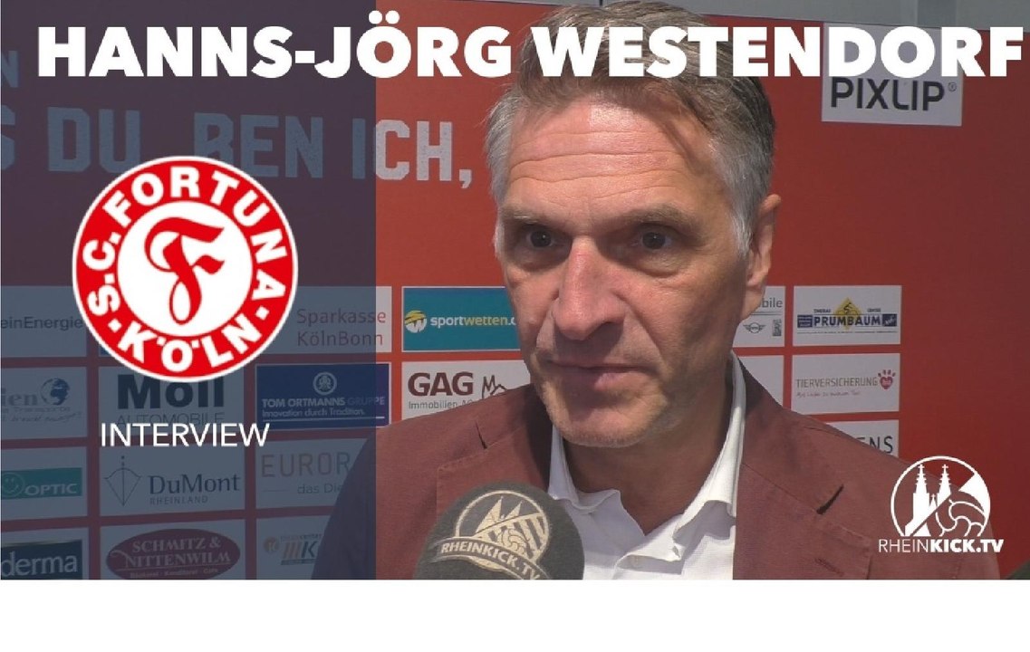 Fortuna-Präsident Hanns-Jörg Westendorf glaubt an bessere Zeiten