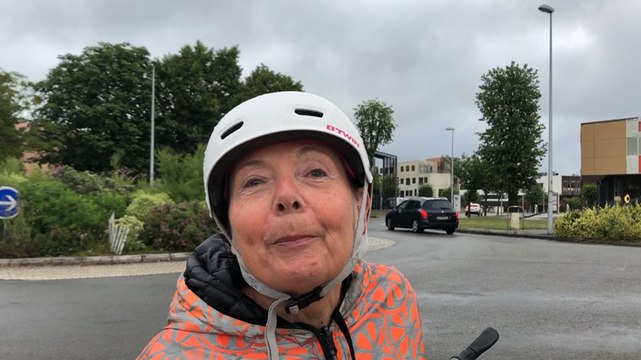 Pistes cyclables temporaires à La Roche-sur-Yon