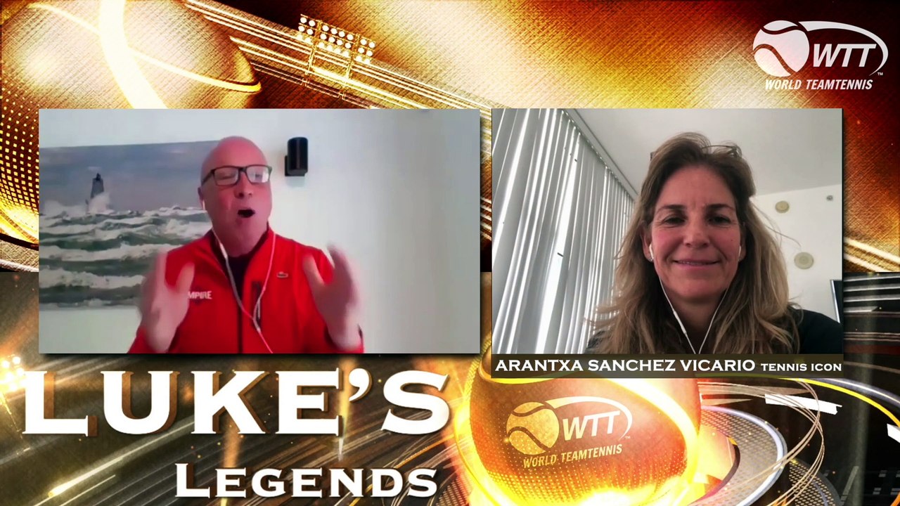 Luke's Legends with Arantxa Sánchez-Vicario