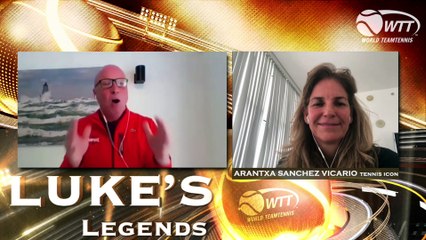 Luke's Legends with Arantxa Sánchez-Vicario
