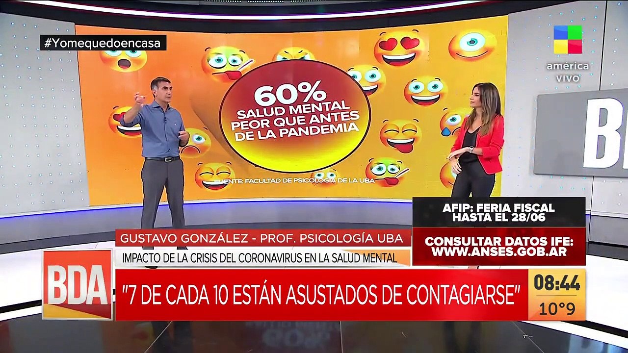 Depresión y medio: sentimientos en cuarentena