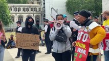İngiltere'de ırkçılık karşıtı gösteri - LONDRA