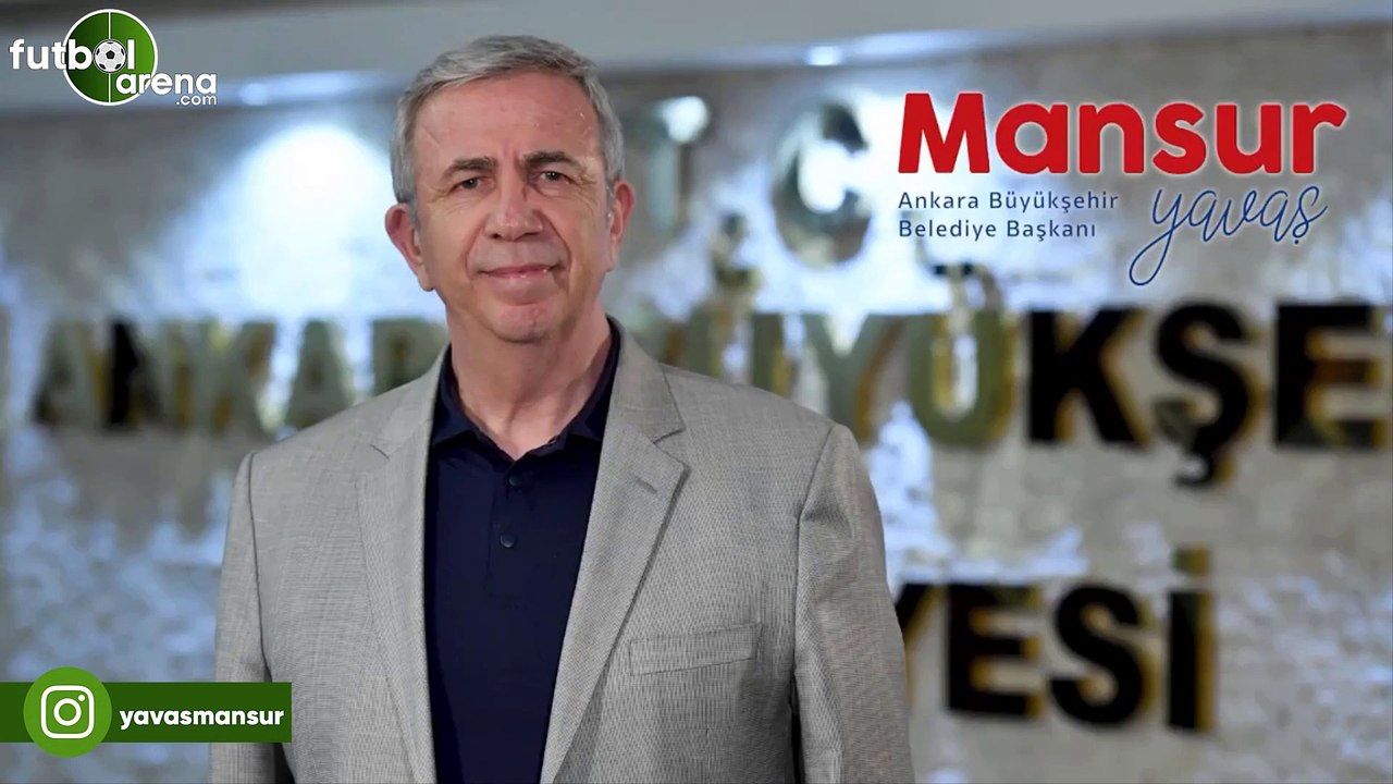 Mansur Yavaş'tan Ankaragücü'ne destek paylaşımı